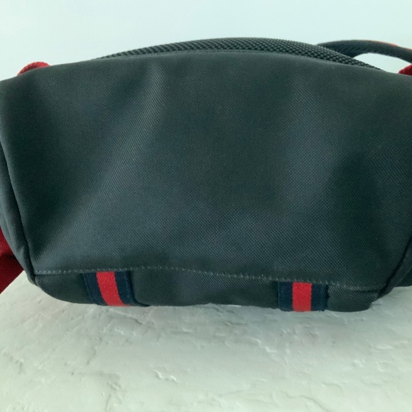 GUCCI L'Aveugle Par Amour Embroidered Canvas Backpack Black AUTHENTIC + Dustbag - Picture 6 of 16